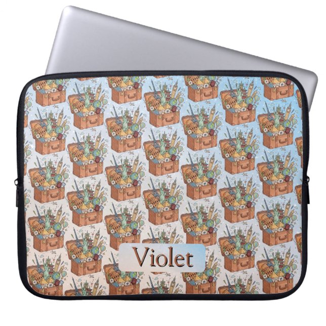 Capa Para Notebook Viagem (Frente)