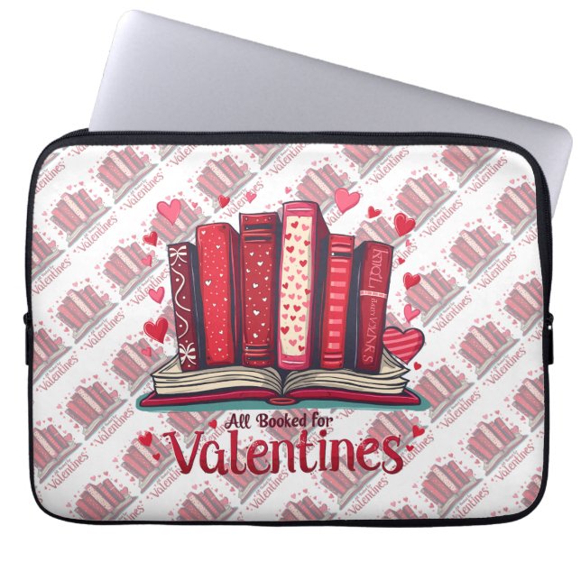 Capa Para Notebook Vibes de Leitura Romântica Presente de Valentim Ac (Frente)