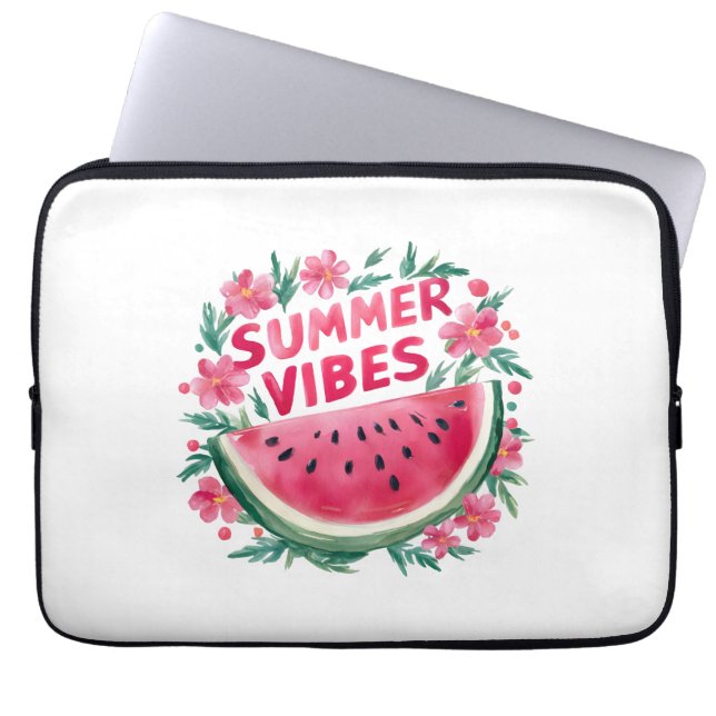 Capa Para Notebook Vibrações de Verão (Frente)