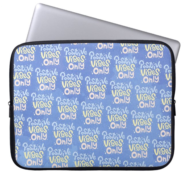 Capa Para Notebook Vibrações Positivas Apenas (Frente)