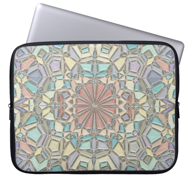 Capa Para Notebook vibrant mosaic (Frente)