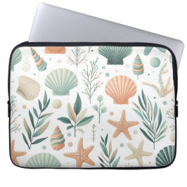 Capa Para Notebook Vida Marinha Serena