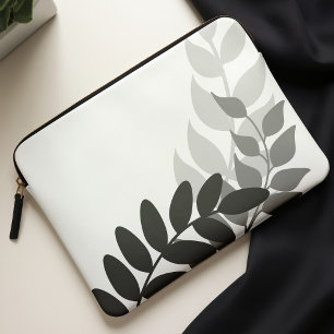 Capa Para Notebook Videiras preto e branco da modificação
