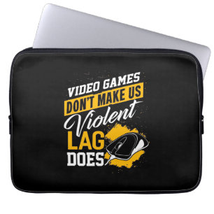 Capa Para Notebook videos games Não Fazem O Gamer Lag