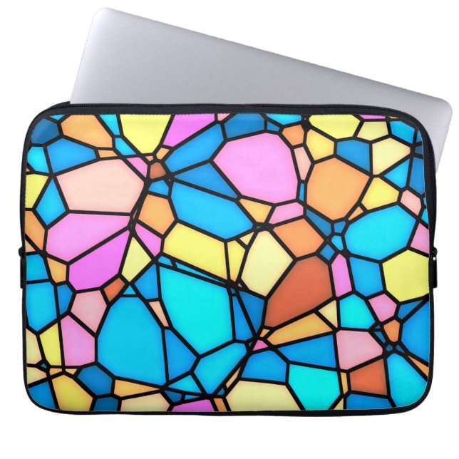 Capa Para Notebook Vidro Leve Manchado (Frente)
