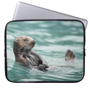 Capa Para Notebook Vigiando a lontra marítima