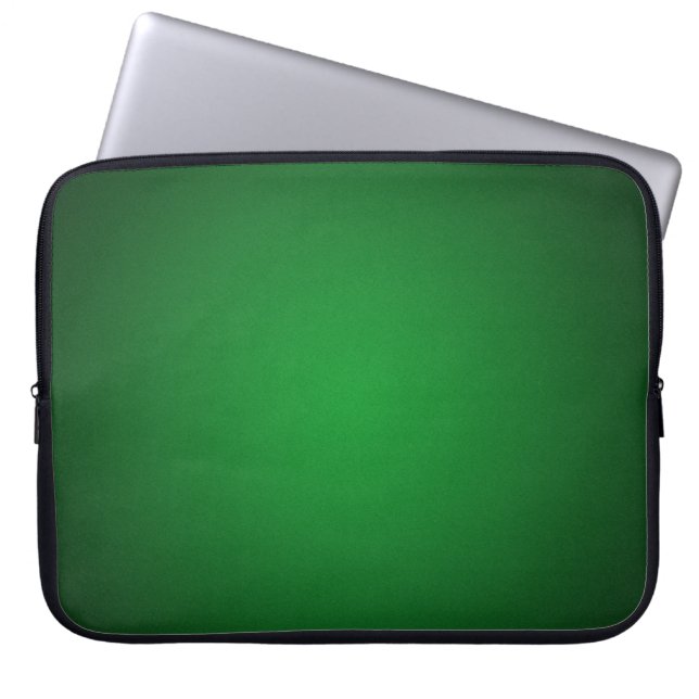 Capa Para Notebook Vigneta Verde-Preta Granulada Legal (Frente)