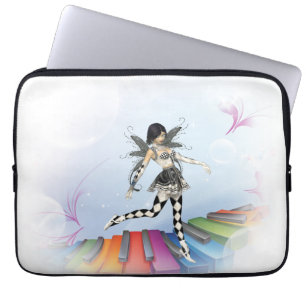 Capa Para Notebook Vignette Musical Keyboard Faerie