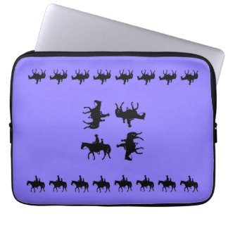 Capa Para Notebook Vinca Ocidental - Silhuetas a Cavalo