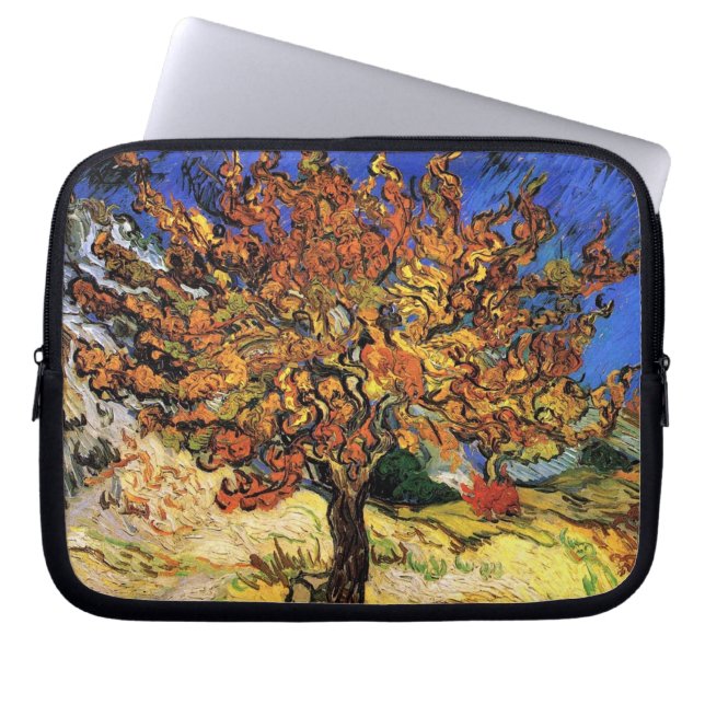 Capa Para Notebook Vincent Van Gogh - A Amoreira Arte Fina (Frente)