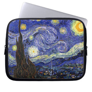 Capa Para Notebook Vincent Van Gogh - A Bela Arte da Noite Estrelada