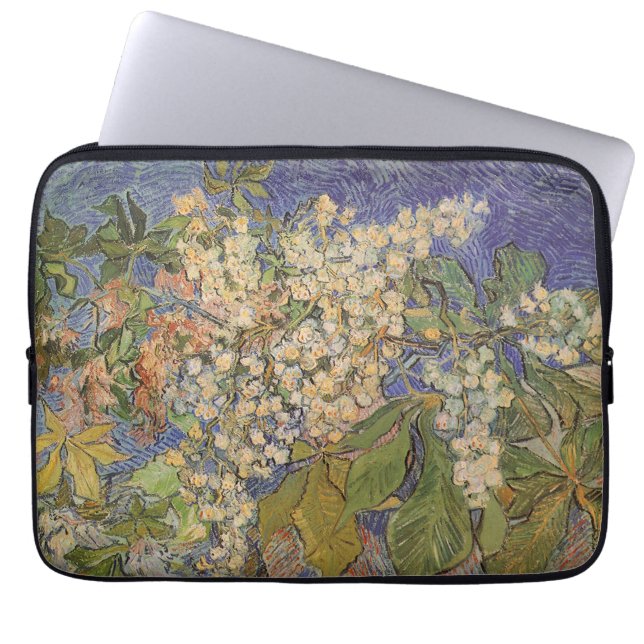 Capa Para Notebook Vincent van Gogh - Blossoming Chestnut Branches (Frente)