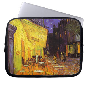 Capa Para Notebook Vincent Van Gogh Cafe Terrace À Noite Em Belas Art