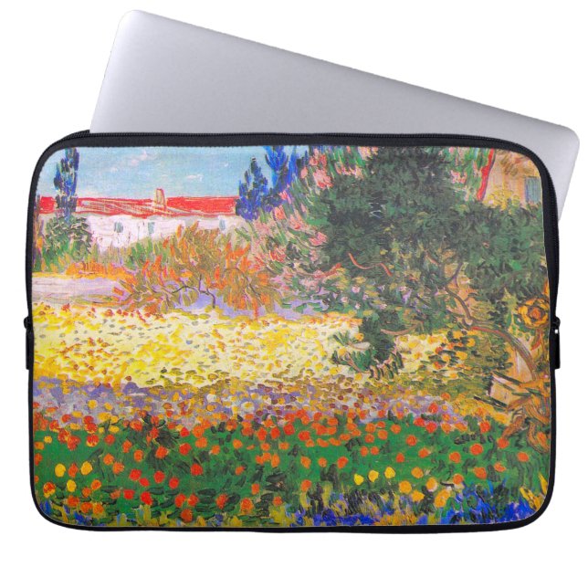 Capa Para Notebook Vincent Van Gogh Flor Garden (Frente)