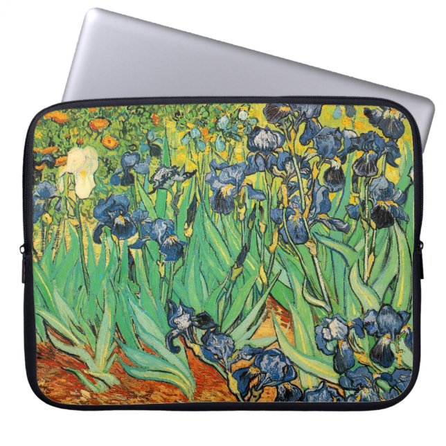 Capa Para Notebook Vincent van Gogh,Lírios (Frente)