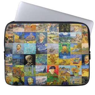 Capa Para Notebook Vincent van Gogh - Masterworks Mosaic Patchwork