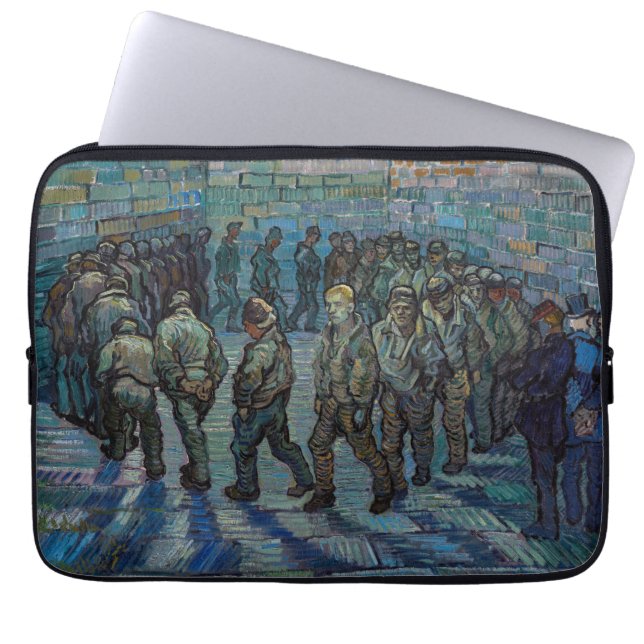 Capa Para Notebook Vincent van Gogh - O Tribunal prisional (Frente)