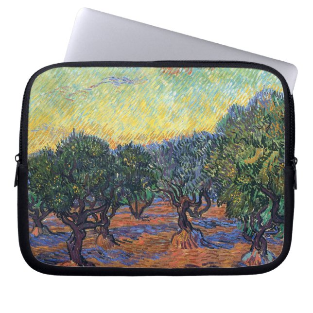 Capa Para Notebook Vincent Van Gogh Oliveira Impressionismo Arte (Frente)