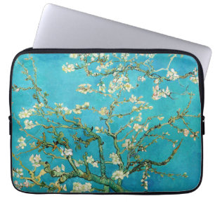 Capa Para Notebook Vincent Van Gogh pintando Flores de Amendoeira