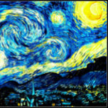 Capa Para Notebook Vincent van Gogh, Starry Night<br><div class="desc">Starry Night,  famosa pintura de Vincent van Gogh</div>