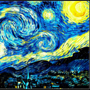 Capa Para Notebook Vincent van Gogh, Starry Night