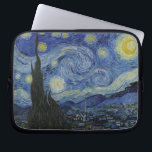 Capa Para Notebook Vincent van Gogh Starry Night Capa<br><div class="desc">A famosa pintura de Vincent van Gogh 'Starry Night' impressa no cobrir protetor do seu computador.</div>