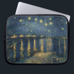 Capa Para Notebook Vincent van Gogh | Starry Night Over the Rhone<br><div class="desc">Número da Coleção de Imagens:  XIR60960 The Starry Night,  1888 (óleo na canvas). Gogh,  óleo Vincent van (1853-1890) na canvas. Musee d'Orsay,  Paris,  France Giraudon.  1888</div>