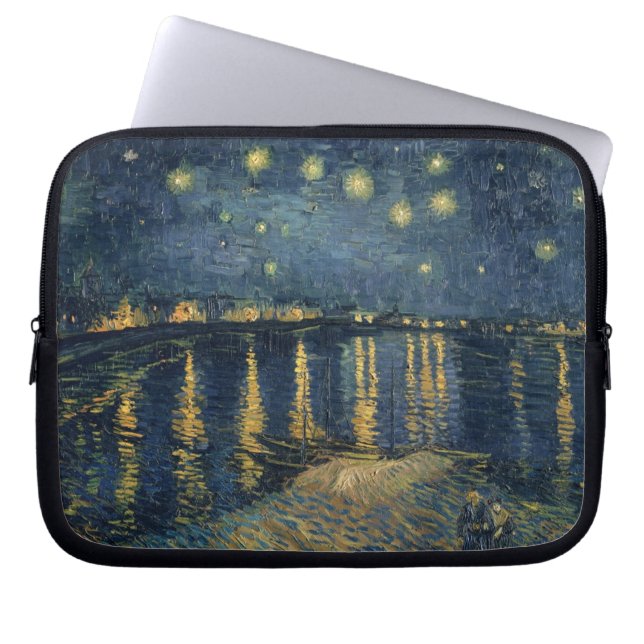 Capa Para Notebook Vincent van Gogh | Starry Night Over the Rhone (Frente)