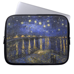 Capa Para Notebook Vincent Van Gogh Starry Night Sobre O Ródano