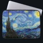 Capa Para Notebook Vincent Van Gogh Starry Night Vintage Fine Art<br><div class="desc">Vincent Van Gogh Starry Night Vintage Bolsa de laptop de Belas Artes</div>