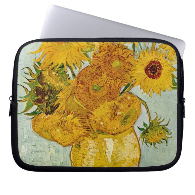 Capa Para Notebook Vincent Van Gogh Sunflowers (Frente)