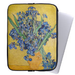 Capa Para Notebook Vincent van Gogh - Vase com irlandeses<br><div class="desc">Vase com irlandeses,  fundo amarelo - Vincent van Gogh,  Oil on Canvas,  1890,  Santo-Remy</div>