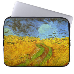 Capa Para Notebook Vincent van Gogh Wheat Field com Crows