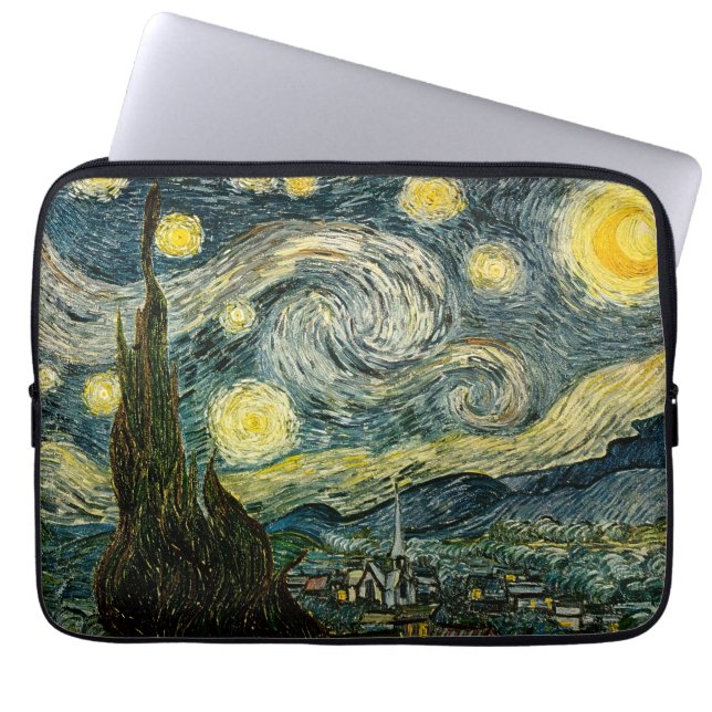 Capa Para Notebook Vincent van Gogh's The Starry Night (1889) (Frente)