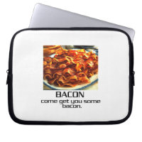 Vindo obtenha-lhe alguma bolsa de laptop do bacon