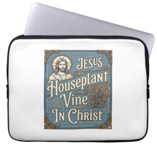 Capa Para Notebook Vinha de Planta de Casa de Jesus Em Cristo Jesus P