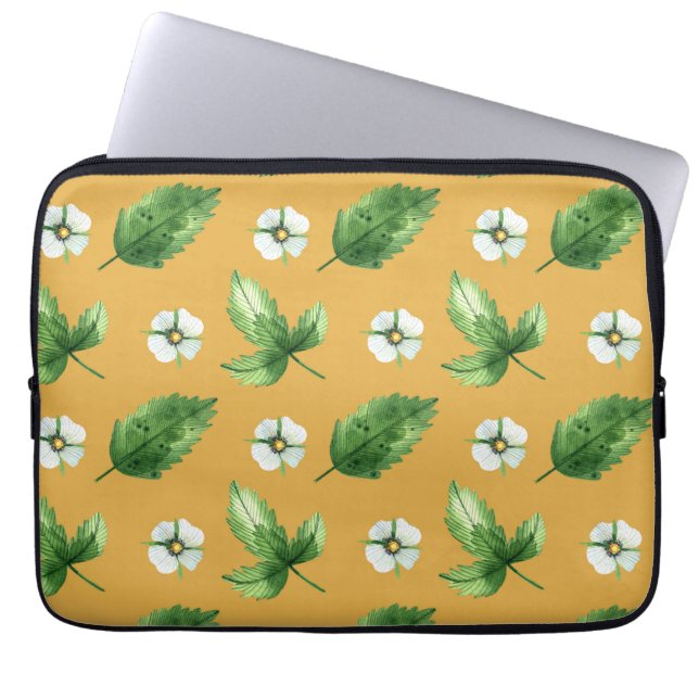 Capa Para Notebook Vinha Flor de Paixão (Frente)