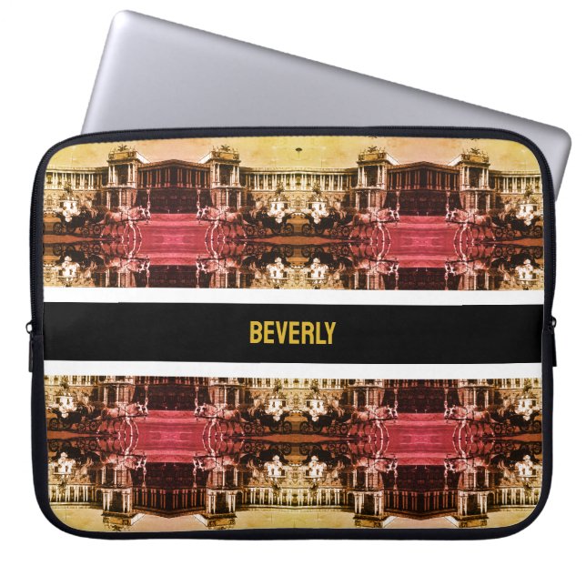 Capa Para Notebook Vintage Áustria Viena Palácio Hofburg (Frente)