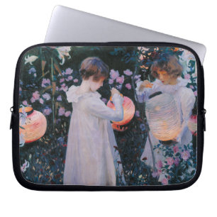 Capa Para Notebook Vintage da pintura da iluminação da lanterna