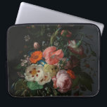 Capa Para Notebook Vintage Dutch Master Still Life Rachel Ruysch<br><div class="desc">Step into the Dutch Golden Age with this masterfully restored reproduction of "Still Life with Flowers on a Marble Tabletop" (1716) by Rachel Ruysch. As one of the most celebrated floral painters in history, Ruysch was famous for her meticulous detail and dramatic, "moody" lighting. This piece features a lush, asymmetrical...</div>