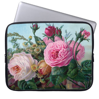 Capa Para Notebook Vintage Floral Bolsa de laptop