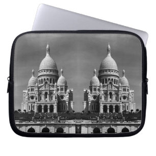 Capa Para Notebook Vintage França Paris Basílica Sacre Coeur Rato Pa