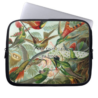 Capa Para Notebook Vintage Hummingbird