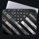 Capa Para Notebook Vintage Industrial American Flag<br><div class="desc">Mostre sua liberdade com orgulho!</div>