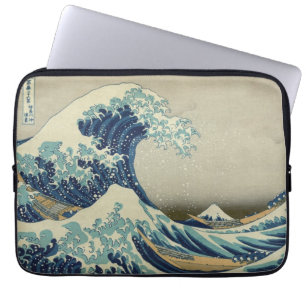 Capa Para Notebook Vintage Japonês Art, The Excelente Wave by Hokusa
