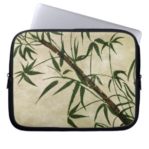 Capa Para Notebook Vintage Oriental Bamboo 1