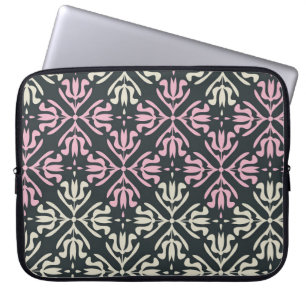 Capa Para Notebook Vintage Ornamental: Design impermeável Elegante.