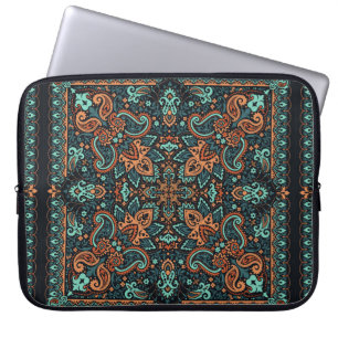 Capa Para Notebook Vintage ornnament paisley Bandana, cachecol de sed