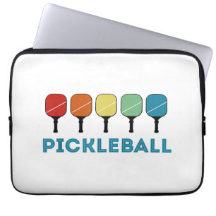 Capa Para Notebook Vintage Retro Pickleball Funny