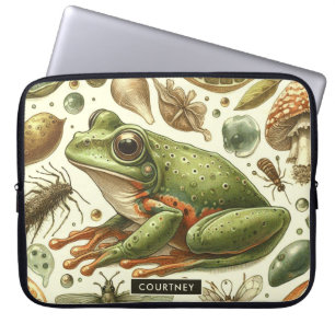 Capa Para Notebook Vintage Sapo sem costura